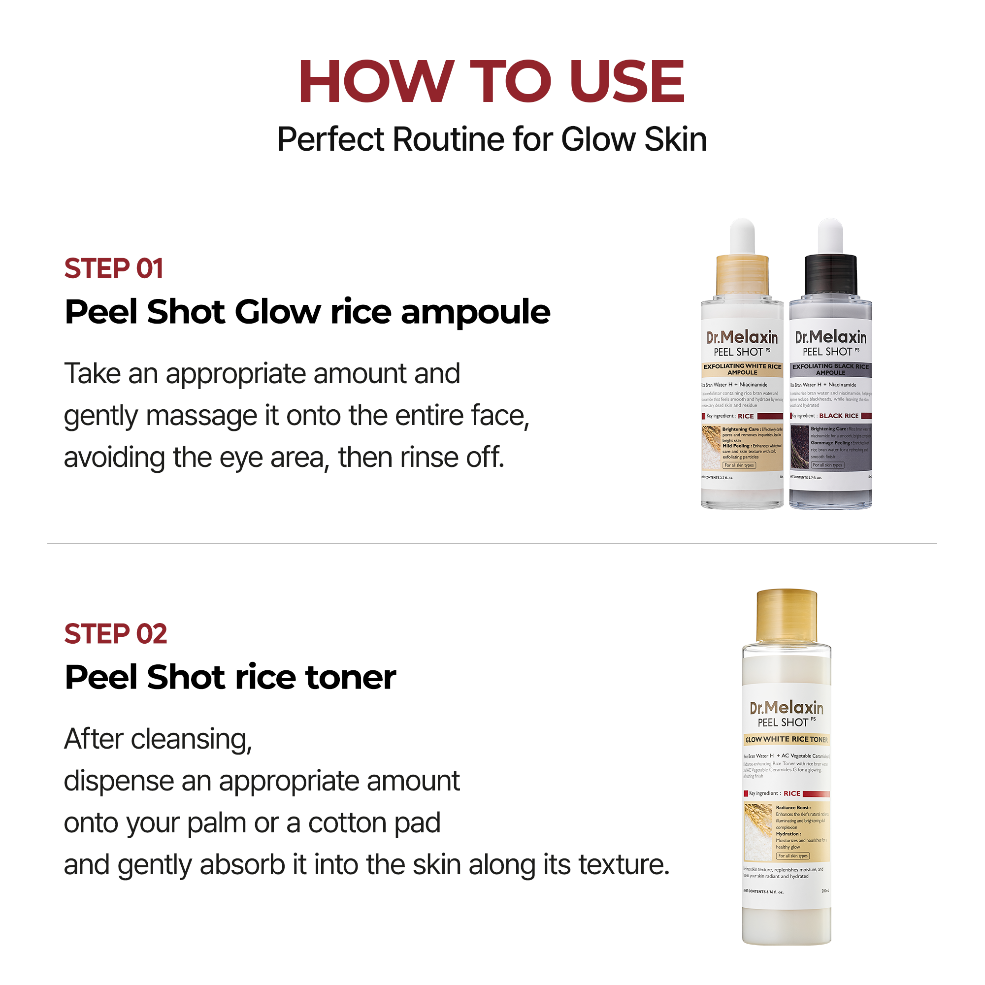 Peel Shot Glow Rice Toner